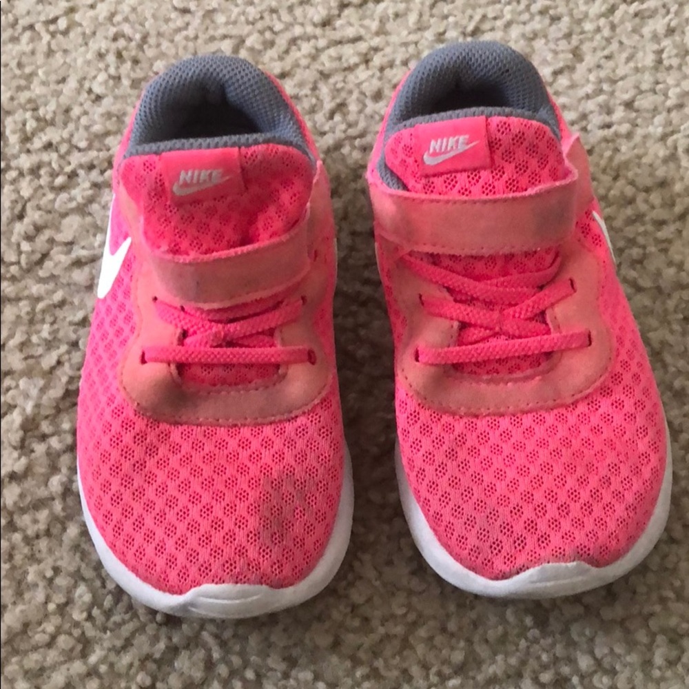 Pink nike shoes size 9